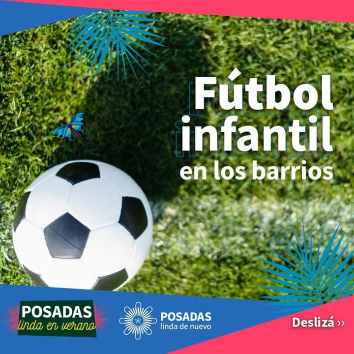 Verano 2022 a pleno fútbol infantil en los barrios